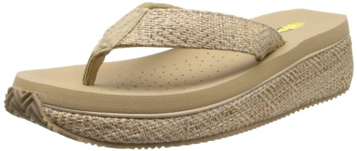 Volatile Women's Zip Line Wedge Sandal