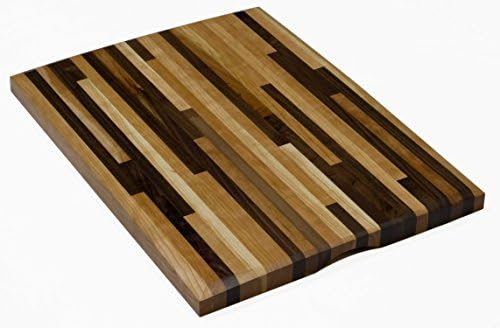 Handmade Edge Grain Cutting Board with Custom Sizes and Hardwoods