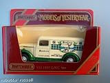 Review Matchbox  / Matchbox Models of Yesteryear Y12 1937 GMC Van Baxters