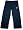 Illinois Fighting Illini Navy Scrub Pant - Small