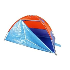 Beach Tent Shelter with Zip (210x120x120cm)