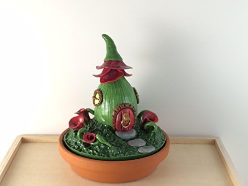 Red Rose Collectable Village House - a miniature home designed by Mahieu