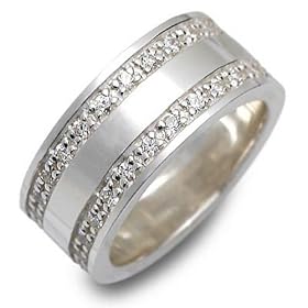 【クリックで詳細表示】PMR (ピーエムアール) シルバーリング 9.0号 PMR330CZ