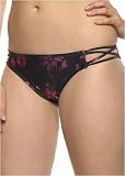 Betsey Johnson Swim Bows and Whistles bikini brief with crossover side detail