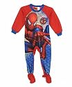 Spiderman Boys 2T-4T Red Blanket Sleeper