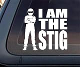 I Am The STIG Car Decal / Sticker