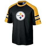 Reebok Pittsburgh Steelers Youth Black Touchback T-shirt