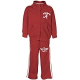NCAA Alabama Crimson Tide Toddler Crimson Bobcat Full Zip Warm-Up Jacket & Pant Set