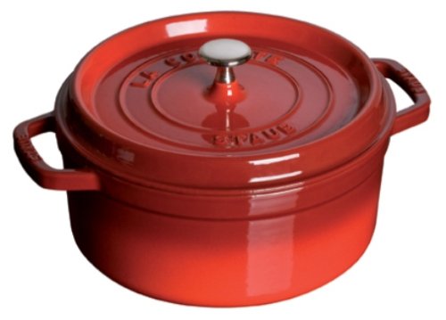 Staub ココット ラウンド 20cm レッド 40509-486(1102003)