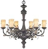 LAMPS BEAUTIFUL Casual Lighting, Valence Chandelier by Savoy House--Excellent customer service--see our feedback.