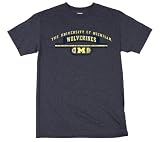 Michigan Wolverines Distressed Logo Short Sleeve T-Shirt