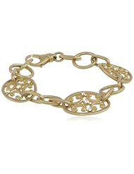 Monica Rich Kosann "Classics" Oval Diamond Gate Bracelet