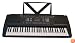 Huntington KB61 61-Key Portable Electronic Keyboard, Black