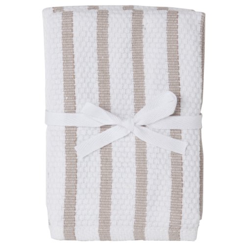 Gourmet Classics Casserole Dish Cloth, Khaki, Set of 2