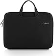 Laptop Case, PLEMO Nylon Lycra Fabric 14 Inch Laptop / Notebook Computer Case Briefcase Bag Pouch Sleeve, Black