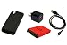 High Quality AceSoft 3900mAh Extended Battery+Hard Back Cover+Travel Wall Home Charger+Micro USB Data Snyc Cable for Sprint/Boost Mobile LG Marquee LS855 Smart Phone Accessories