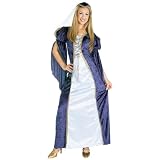Ladies Medieval Juliet Fancy Dress Costume - Large Size UK 14-16