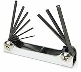 Titan 12703 SAE Folding Hex Key Set - 9 Piece [並行輸入品]