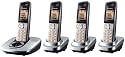 Panasonic KX-TG6424GS schnurloses DECT-Telefon Quattro mit Anrufbeantworter silber