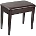 PIANO BENCH-ROSEWOOD W/STORAGE