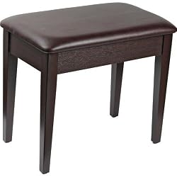 PIANO BENCH-ROSEWOOD W/STORAGE