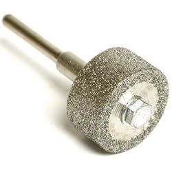 Diamond Wheel Lapidary Grinding Tool 3/8" fits Dremel