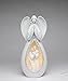 8 Inch Praying Angel with Holy Family Center Plug-In Night Light