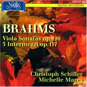 CD-Charts  Search : Brahms: Sonata in Fm No1, Op120/1; Intermezzi Op117