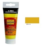 Solo Goya 84128 - Art Acryl Basic Tube 100 ml, Gold
