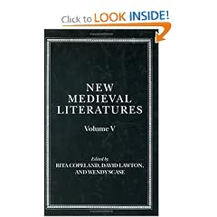 New Medieval Literatures: Volume V (New Medieval Literatures)