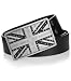 G by GUESS Union Jack Belt with Snap-Off Buckle