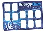 VE2 Peppermint Energy Gum, (10 pc pack)