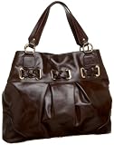 Perlina Pleated Glazed Tote