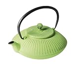 Tradifonte - 507147 - Theiere Cygne en Fonte 800 ml - Vert Anis - DiamA{umlaut}tre