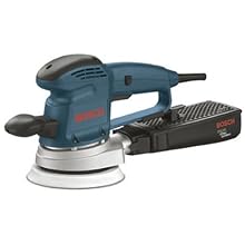 Bosch 3727DEVS 3.3 Amp 6-Inch Hook-and-Loop Random-Orbit Variable-Speed Sander/Polisher with Dust Canister