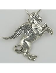 The Greek Pegasus Pendant in Sterling Silver...Jewelry made in America