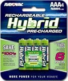 Rayovac Hybrid - Battery 4 x AAA (LSD) NiMH LD724-4