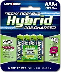 Rayovac Hybrid - Battery 4 x AAA (LSD) NiMH LD724-4