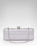 bebe Foil Metallic Minaudiere