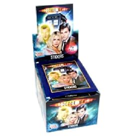 Doctor Who Merlin Stickers (Sealed Full Box 50 Packets)