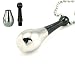 Stainless Steel Black Perfume Bottle Pendant Necklace