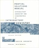  : Introductory Chemistry; Partial Solutions Manual