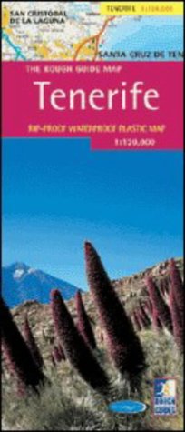 City Travel Guides Discounted   : The Rough Guide Map Tenerife (Rough Guide Map)