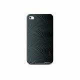 iLuv Silicone Case with 3D Pattern for iPod touch 4G (Black)