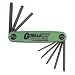 Bondhus 12632 GorillaGrip, Set of 8 Star Fold-up Keys, sizes T6-T25