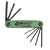 Bondhus 12632 GorillaGrip, Set of 8 Star Fold-up Keys, sizes T6-T25