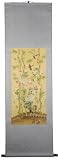 Unique Asian Art Gift Idea for Her - 65 Bamboo Blossom Handpainted Ink & Watercolor Scroll Painting