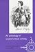 An Anthology of Women's Travel Writing by Shirley Foster ISBN 0719050189