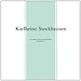 Karlheinz Stockhausen, Beton-Studie/Zeitmass Fur, 発売中