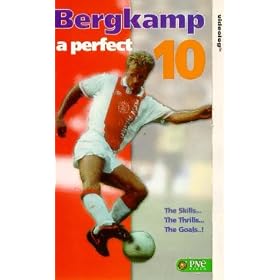 Bergkamp - A Perfect 10 [VHS] [1995]